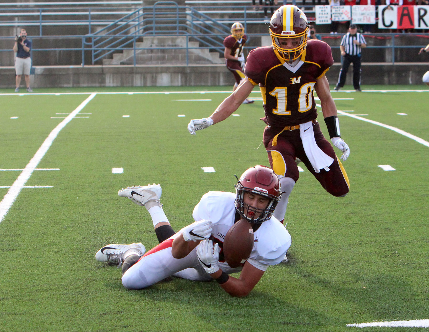 Chi-Hi football at Menomonie 8-31-18